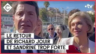 Quand Eric Zemmour louche sur Matthieu Belliard - C &agrave; vous - 18/02/2022