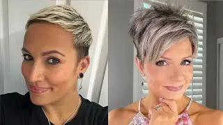 short haircuts for women over 60 | short hairstyles Top Trending 2023 | pixie cut