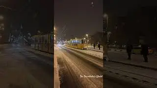 Snow Storm in Budapest!