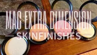 НОВЫЕ MAC Extra Dimension Skinfinishes