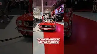 Mazda 2001 года выпуска, реплика Ford Mustang GT 1965 года. #classiccarauction #mustang #shorts #...