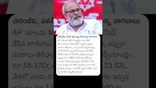 చిరంజీవి, పవన్ వద్ద అప్పు తీసుకున్న నాగబాబు #nagababu #chiranjeevi #pawankalyan #deputycmpawankalyan