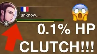 0.1% HP CLUTCH AGAINST A PAY-TO-WIN BATTLEMASTER! 💀🔥 (Miragine War)