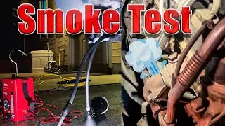 How I Checked for Exhaust and Intake leaks on this Ford Van | ANCEL S3000 Smoke Leak Detector Review