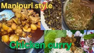 Cooking Chicken curry||mimi singju||new year mini celebration 
