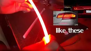 DRL (Day running lights) rear lights