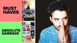 Рейтинг ВСЕХ эксклюзивных игр NINTENDO SWITCH!