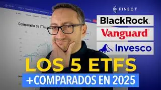 Top 5 ETFs M&Aacute;S COMPARADOS en 2025: 🚀 ORO 💰 y S&P 500 lideran el ranking 🏅