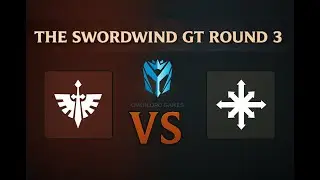Swordwind GT - Round 3 - Dark Angels (Gladius) vs Chaos Space Marines (Fellhammer) | Battle Report