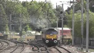 47826 and 47580 on The Tyne Valley and Cumbrian Coast Circular Railtour (17/9/11)