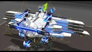 Robocraft Let's build B2 (bomber :D)