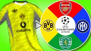 Designing RANDOM Champions League Football Kits!