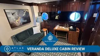 Atlas Ocean Voyages Veranda Deluxe Cabin (Mini-Suite) Review