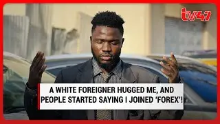 People online saw a white foreigner hug me and started a rumor that I had joined 