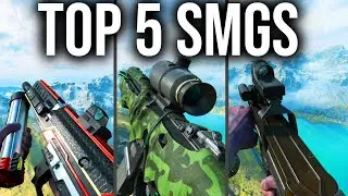 Battlefield 2042: Top 5 BEST SMGs Rifles! (RANKING FROM WORST TO BEST)