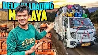 Delhi Ka Loading Mil Gaya Company Ka Saman || Jija Ji Gadi Chalana Sikh Gaye #vlog - Rohit Vlogs