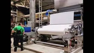 Tissue paper mill machinery for my customer from Ukraine