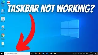 [РЕШЕНО] Как исправить неработоспособность панели задач в Windows 10
