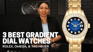 3 Best Gradient Dial Watches - Rolex, Omega & TAG Heuer | SwissWatchExpo