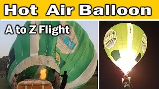 Hot Air Balloon | Hot Air Balloon Flight | Sair Spatty Vlog | Hot Air Balloon at Jillani Park Lahore