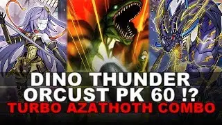 DINO THUNDER ORCUST PK -  1 and 2 cards combos