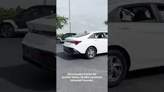 Check It Out! | 2024 Hyundai Elantra SE