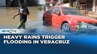 Cazones River overflows, submerged neighborhoods