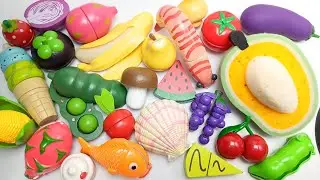 Satisfying Video ASMR | Oddly Relaxing 👀 | Colorful Fruit Cutting ASMR (カラフルフルーツカット)