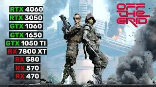 9 GPUs | Off The Grid | RX 7800 XT, RX 580, RX 570, RX 470, RTX 4060, RTX 3050, GTX 1060, GTX 1650..