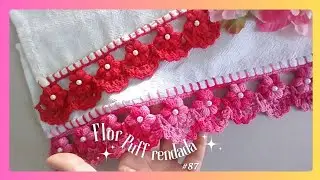 PUFF FLOWER BAR, #87, #floralbar #stepbystep #