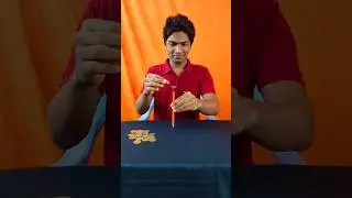 🪙✏️Arrange the Coins in Top of the Pencil Challenge #shorts #short #challenge