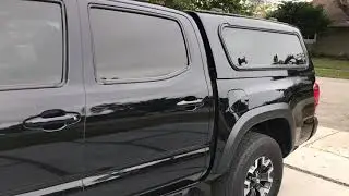 Ranch camper shell on Tacoma