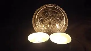 Candle - Burning Candle - Candle meditation - Enjoy the golden glow of these burning lights Part 70