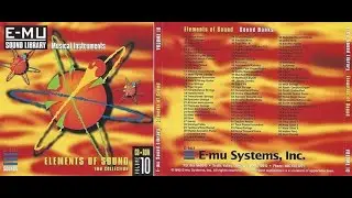 E-MU - Sound Library Vol. 10 &ndash; Elements of Sound 1MB (EIIIX CD-ROM)
