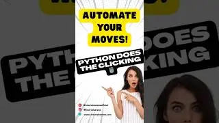Control Mouse and Keyboard with Python | pyautogui Automation Tutorial  