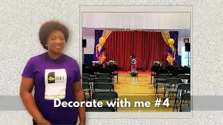 Church Anniversary Decoration | Purple, Gold & Red Transformation