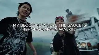 LNGSHOT - SAUCIN EASY LYRICS
