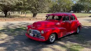 1948 Chevy Fleetline. 