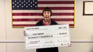 Mayor Albanese Announces $250K Grant Check From Union County