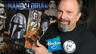 Star Wars The Mandalorian Black Series Helmet Unboxing and Review