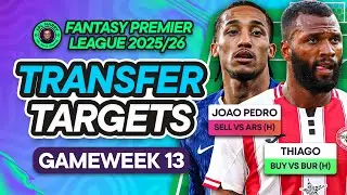 MY FPL GW13 TRANSFER TARGETS! ♻️ Is Eze Worth The Punt? | Fantasy Premier League Tips 2025/26