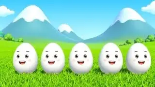 🥚🚗 Surprise Egg Cars Counting Song! | Crack Crack Crack | Learn Numbers 1 to 5 for Kids 🎶