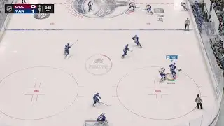 NHL 26 Vancouver vs. Colorado.