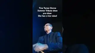 Tina Turner Donna Summer Tribute pre-show #music #drumcam #giglife #livemusic #lovesongs #drums #gig