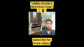 LOOK AT THIS! 👀10+ANDROID PHONES VS HYDRAULIC PRESS! SHOCKING END! #Shorts #Android #Viral #Reaction