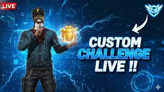 OMG LEGEND  is live CUSTOM challenge anyone random players