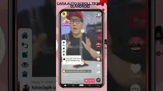 cara auto scroll tiktok di android