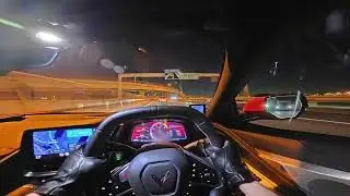 ⚠️Corvette C8 MADNESSーUNLEASHED on TOKYO highway