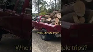 All the fire wood in the tdi swapped toyota #engineconversion #tdi #toyota #engineswap #diesel