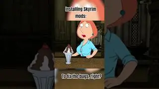 Modding. #elderscrolls #skyrim #gaming